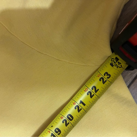 Ralph Lauren Yellow Polo with Navy Trim. - Picture 7 of 8